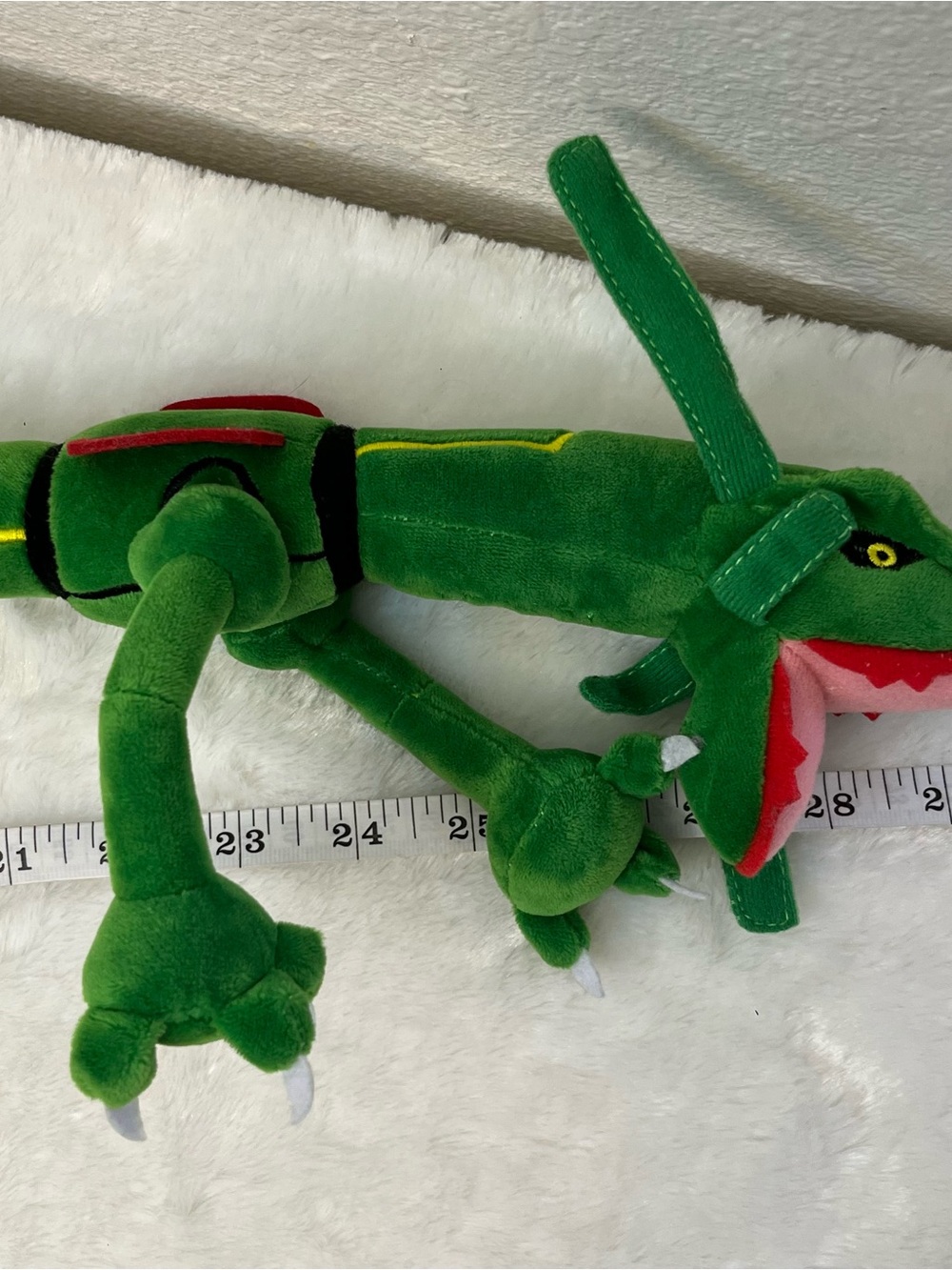 Pokemon Center 30" Rayquaza Poseable Bendable Plush Dragon 2018 Japan - Picture 3 of 6